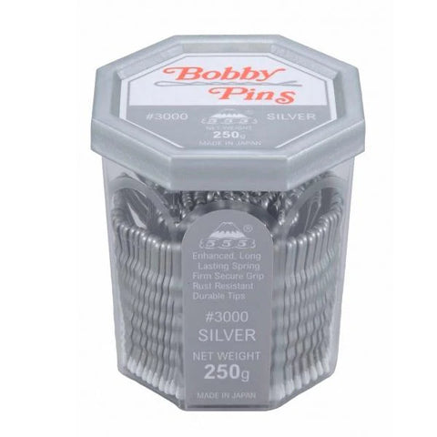 #3000 SILVER  BOBBY PIN