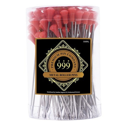 999  STAINLESS STEEL ROLLER PINS LONG RED