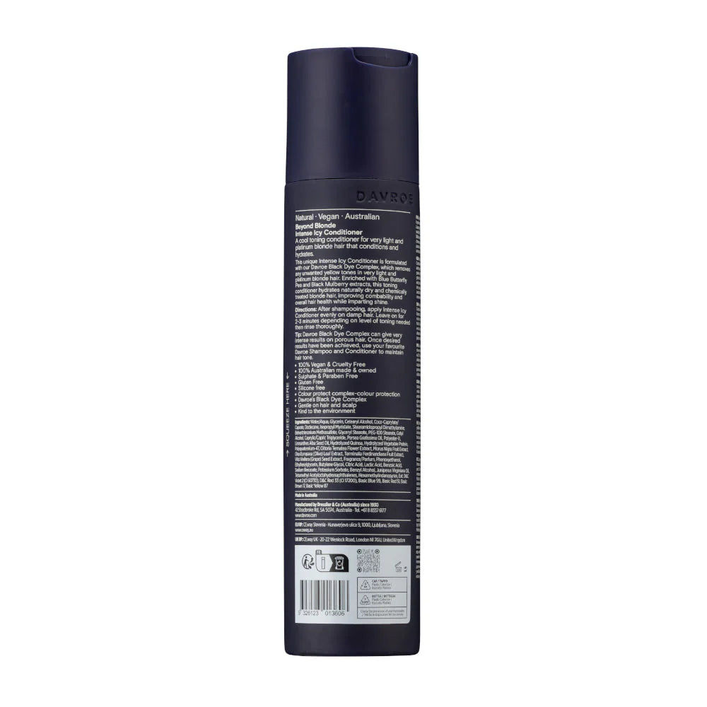 Davroe beyond blonde intense icy conditioner 325ml