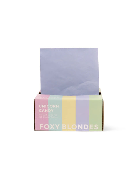 Foxy Blondes Pop Up Foils Unicorn Candy 15x27cm