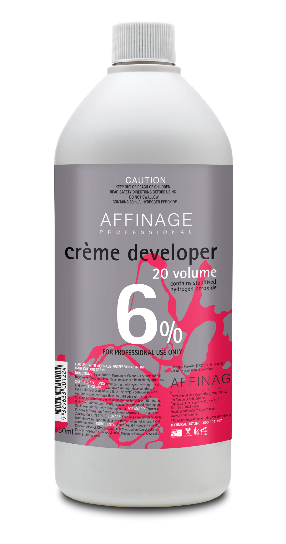AFFINAGE PEROXIDE 950ML- 6%