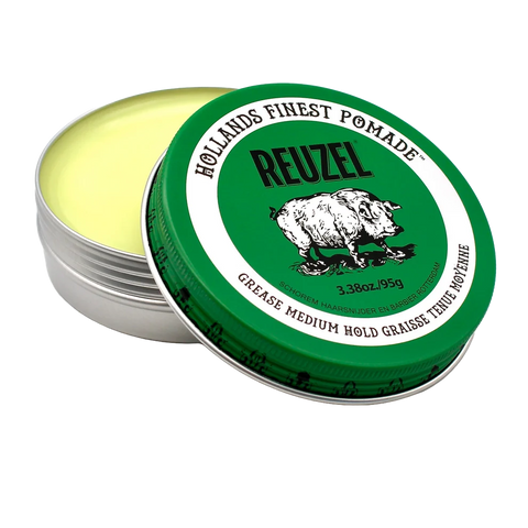 Reuzel Green Grease-Based Medium Hold Pomade
