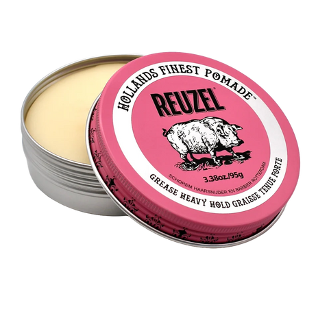 Pink Heavy Hold Grease Pomade