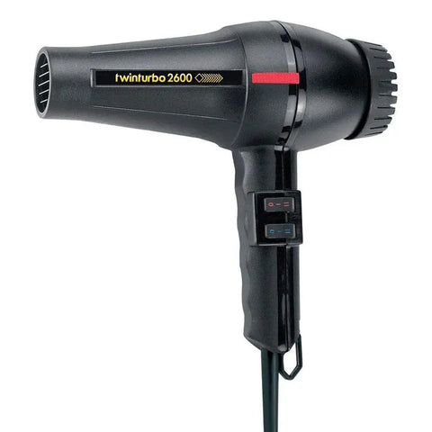 TWIN TURBO 2600 HAIRDRYER BLACK