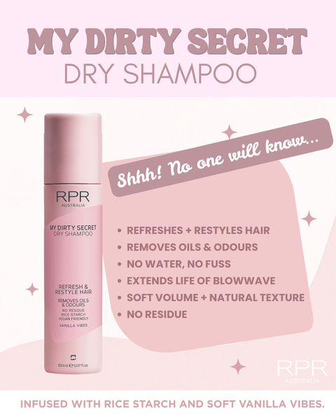 RPR My dirty little secret dry shampoo 150ml