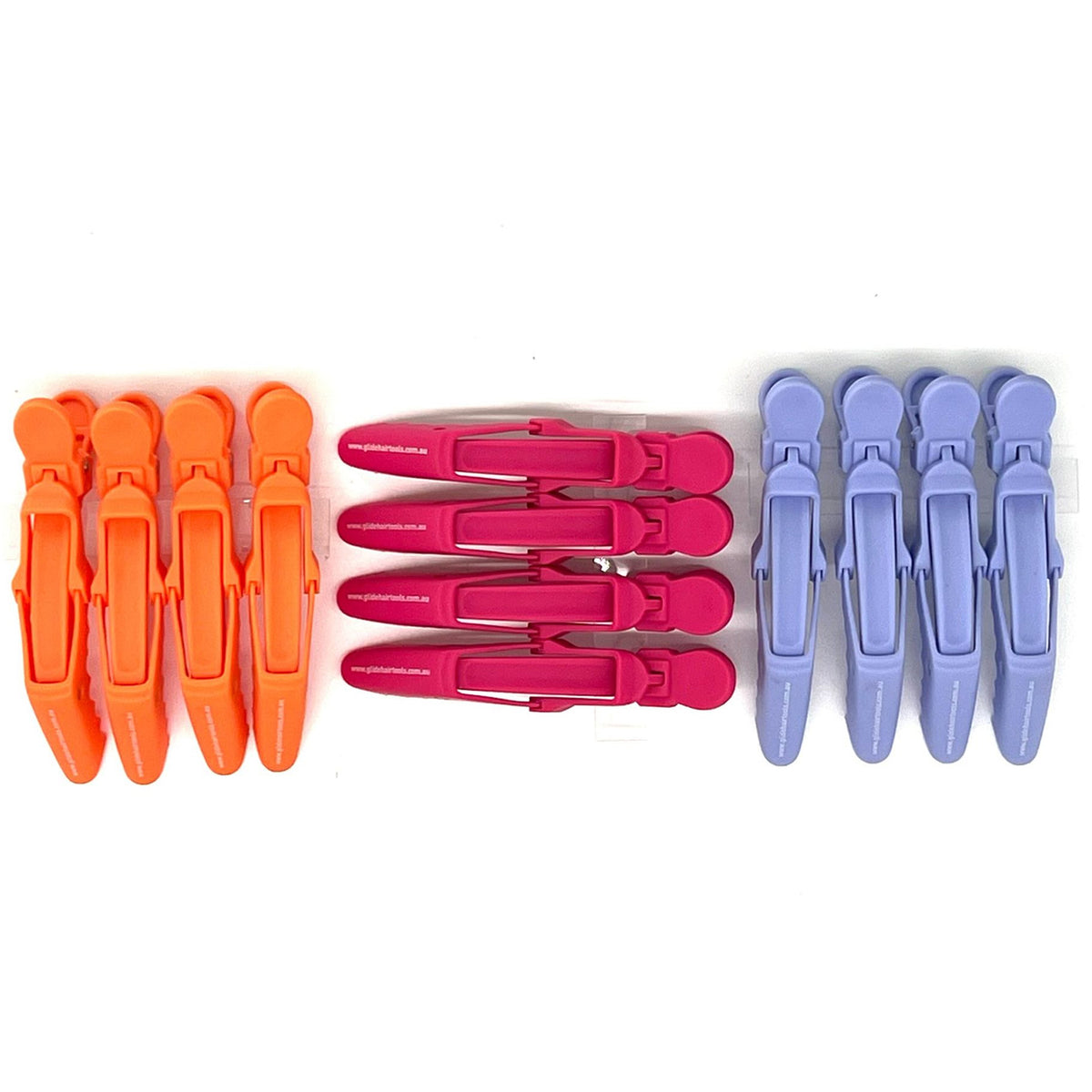 Glide Rubberised Gorilla Clips 12 Pack