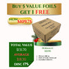 500 Sheets 15cm Wide PUF New Glide Value Foil