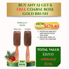 Glide Medium to Coarse Limited Edition Flexi Brush - Rose Gold