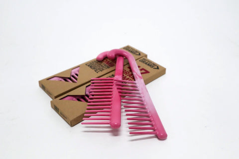 Recycling Grams Pretty In Pink Detangling Comb